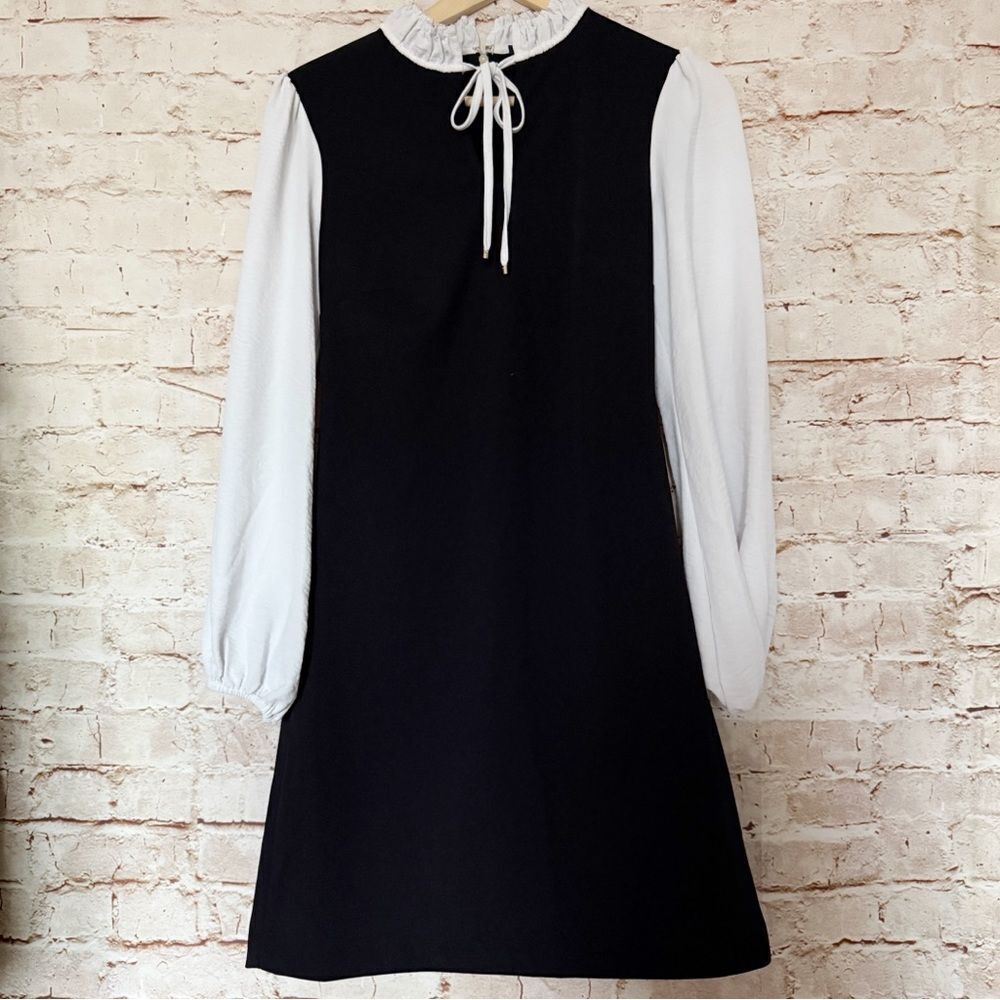 Tommy Hilfiger puff sleeve sheath dress